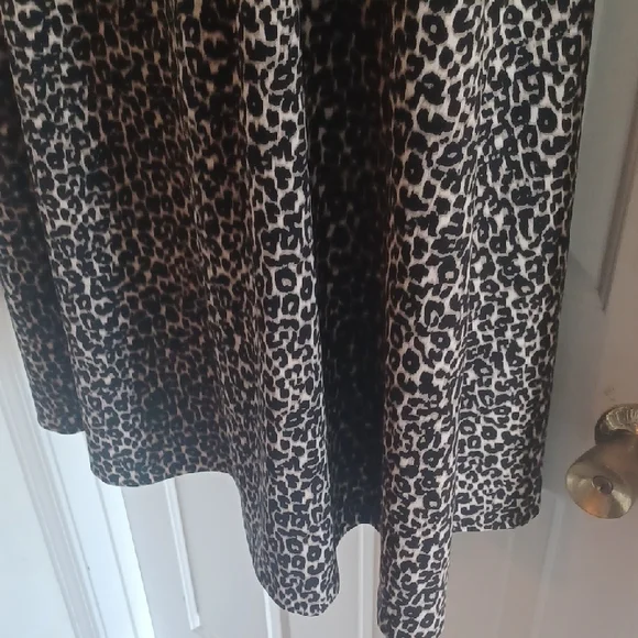 Halston Heritage Black and Brown Midi Dress, 22 - Picture 6 of 9